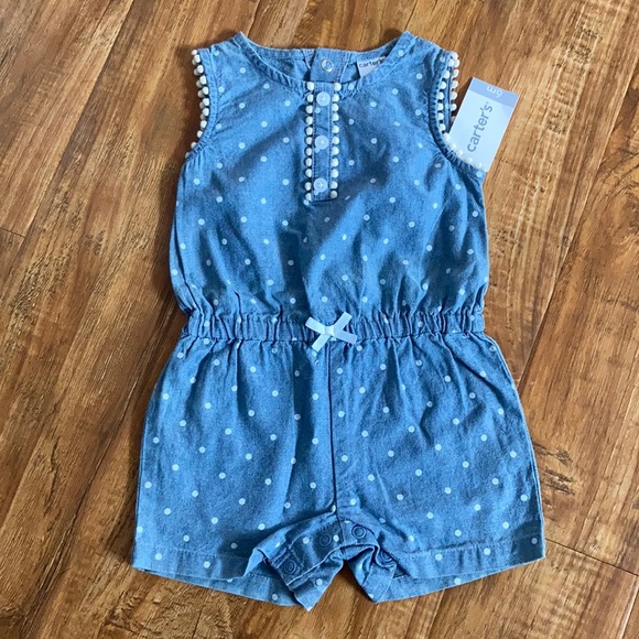 Lot of three baby girls onesies/rompers - Picture 2 of 5